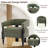 Barrel Upholstered Armchair-428562012
