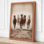Horses in Mist Coastal - Wrapped Canvas-1292276882-1292276891