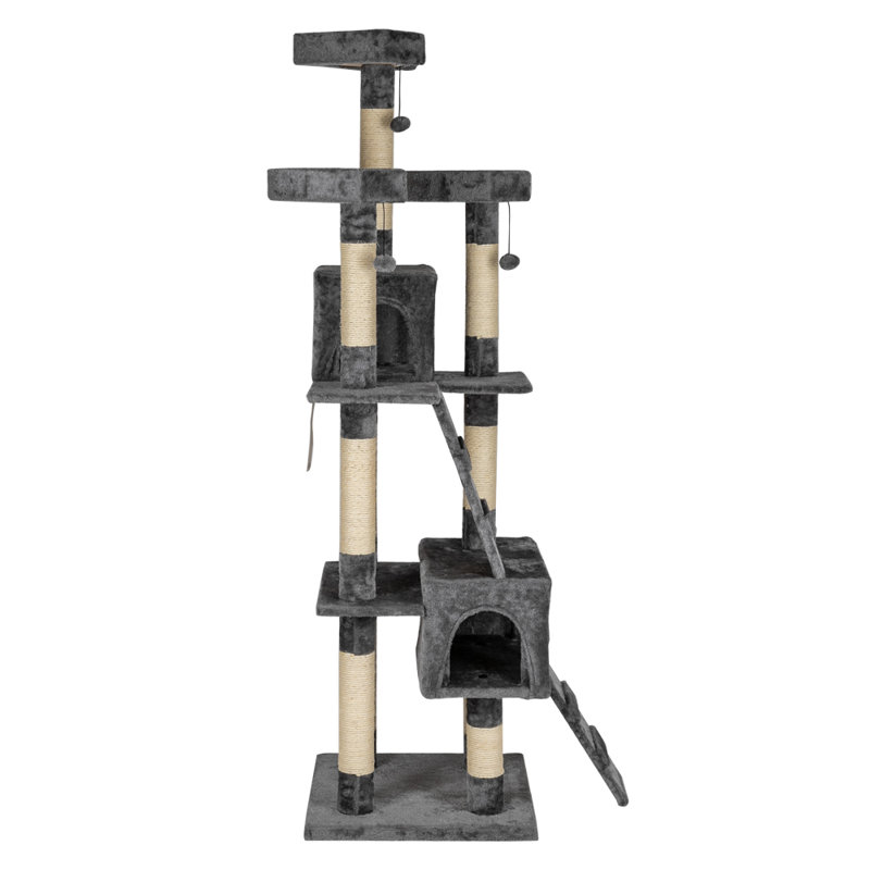 Talavera 66.93'' H Cat Tree, Gray