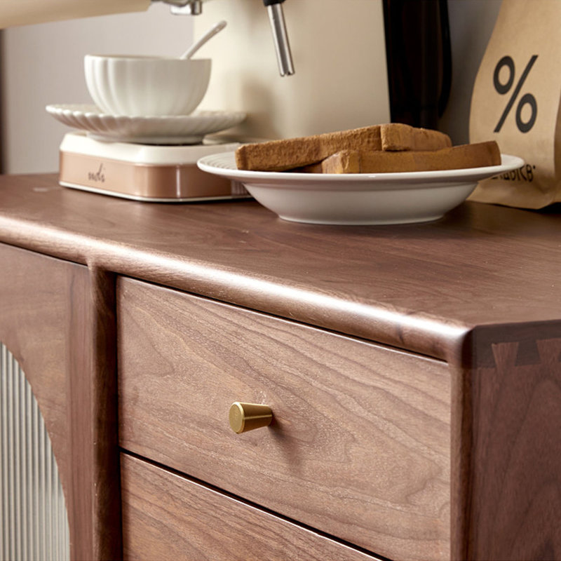 Commode d'appoint multifonctionnelle en bois massif, H 35,43 po x l 35,43 po x P 15,74 po