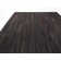 Tapis noir en cuir de vache noué à la main Prairie