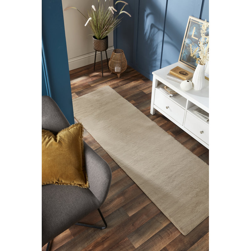 Lochlin Solid Colour Area Rug, Runner 67cm x 200cm
