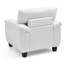 Fauteuil capitonné large de 36 po Benton-912782492