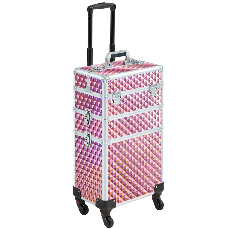 Organisateur de maquillage Lundys, Rose