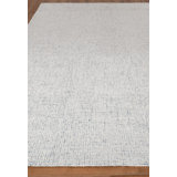 Caprice Abstract Handmade Tufted Blue/Ivory Area Rug