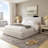 Helsingborg Quena Bed Frame with 48'' Tall Upholstered Headboard-2040136514