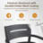 5-Piece Outdoor Pedestal Dining Set, 44" Rounded Square Sintered Stone Table With Flared Base And 4 Swivel Rockers, Sunbrella Cushions, Rust-Free Aluminum, Weather-Resistant, For Patio Or Deck-157830751