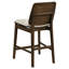 Chaise de comptoir rembourrée Redbridge crème et noyer-1511069666-1511069667