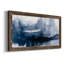 Indigo Tides - Peinture sur toile encadrée-1523197117