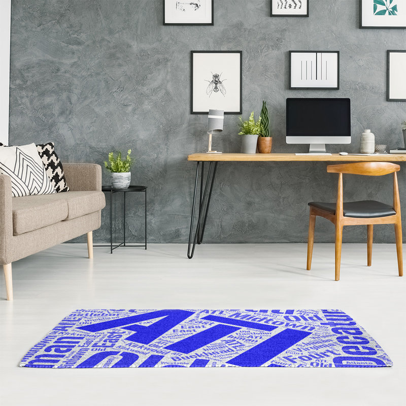 Chenille Indoor Rug, Rectangle 4' x 6'
