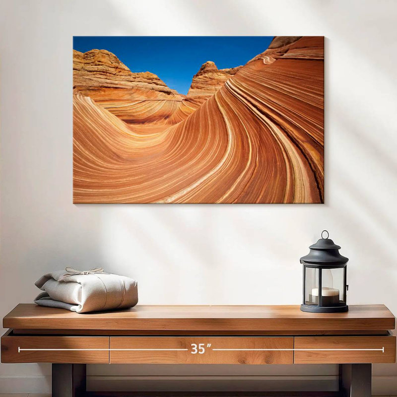 Alvord The Wave Swirling Pattern, 16'' H x 24'' W