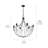 6 - Light Dimmable Empire Chandelier-70048154