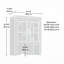 Tablette de rangement pour huche
