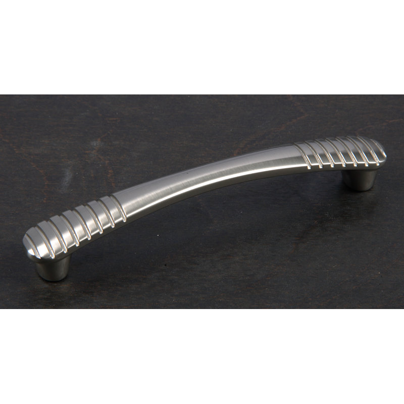 Ridges Edge 5" Center to Center Arch Pull, Satin Nickel