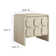 Toscana 2-Drawer Nightstand In Travertine