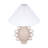 Catharine Hazza Pleated Table Lamp-723930669