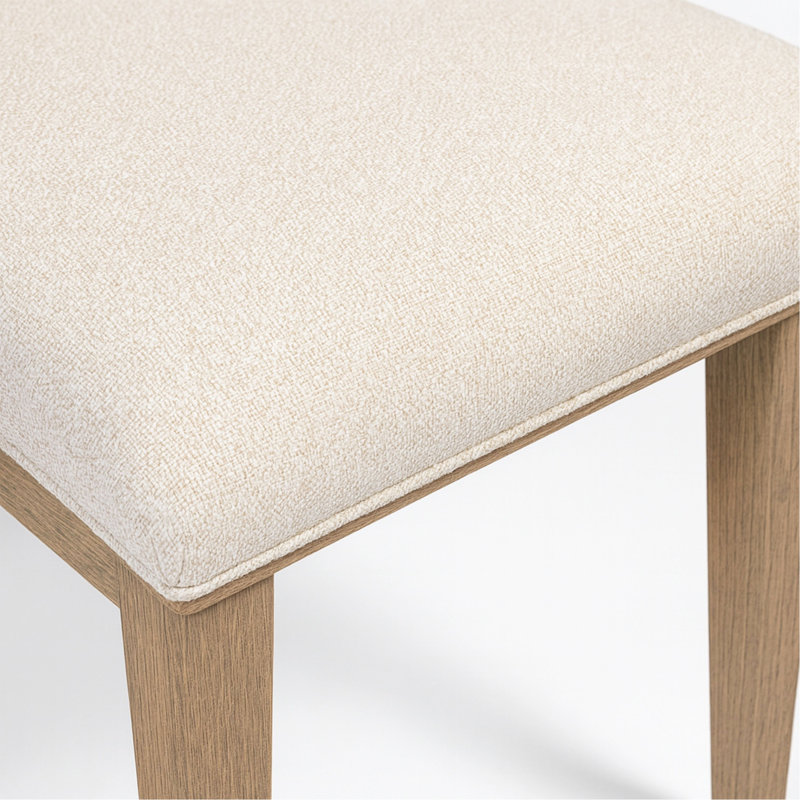 Chaise en bois à dossier arqué (ensemble de 2)
