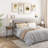 Ikeaka 23.6" End Table with Built-In Outlets