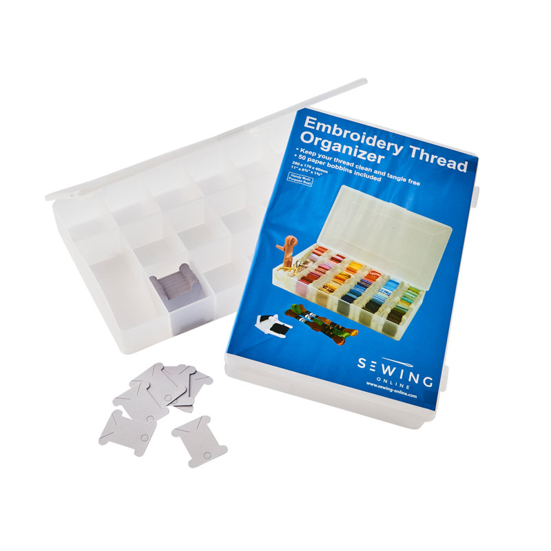 Sewing Online Plastic Art Carrying Case