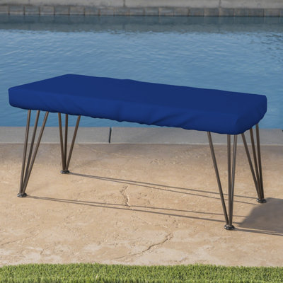 Couvercle de table rectangulaire pour patio