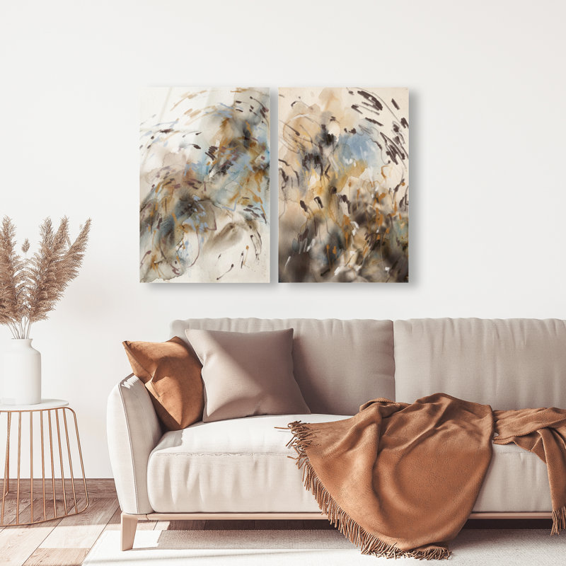 Mindfulness Set Set by Oliver Gal, 108"H x 72"W, High-Gloss Acrylic Print