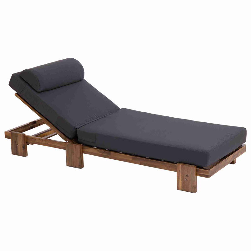 Chaise longue d'extérieur, Dark Grey