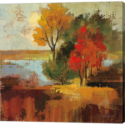 " October Landscape " by Silvia Vassileva Painting Print