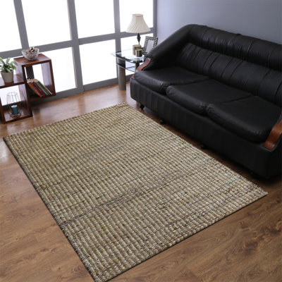 Tapis en jute tissé à la main Kenshawn