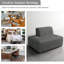 Berlare 128.8Cm Wide Side Chair-204795879