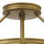 Collier Semi-Flush Mount Ceiling Light - Heritage Brass-24611118-24611120-122266309