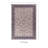 Emanuel Traditional Machine Woven Flatweave Ivory and Blue Area Rug with Non Skid Backing -489453646
