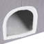 Mignon chat moderne pliable gris