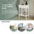 1-Shelf And 1-Drawer Nightstand With Elegent Design-1146154453