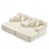Beige,White Fabric