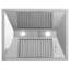 ZLINE 36 po. Hotte de cuisine murale en acier inoxydable satiné avec coque et poignée en acier inoxydable-66151388