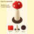 Sisal Mushroom shape Cat Tree Scratching Post-1321035832