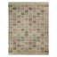 Scandinavian Hand Knotted Wool Geometric Area Rug-2056479679