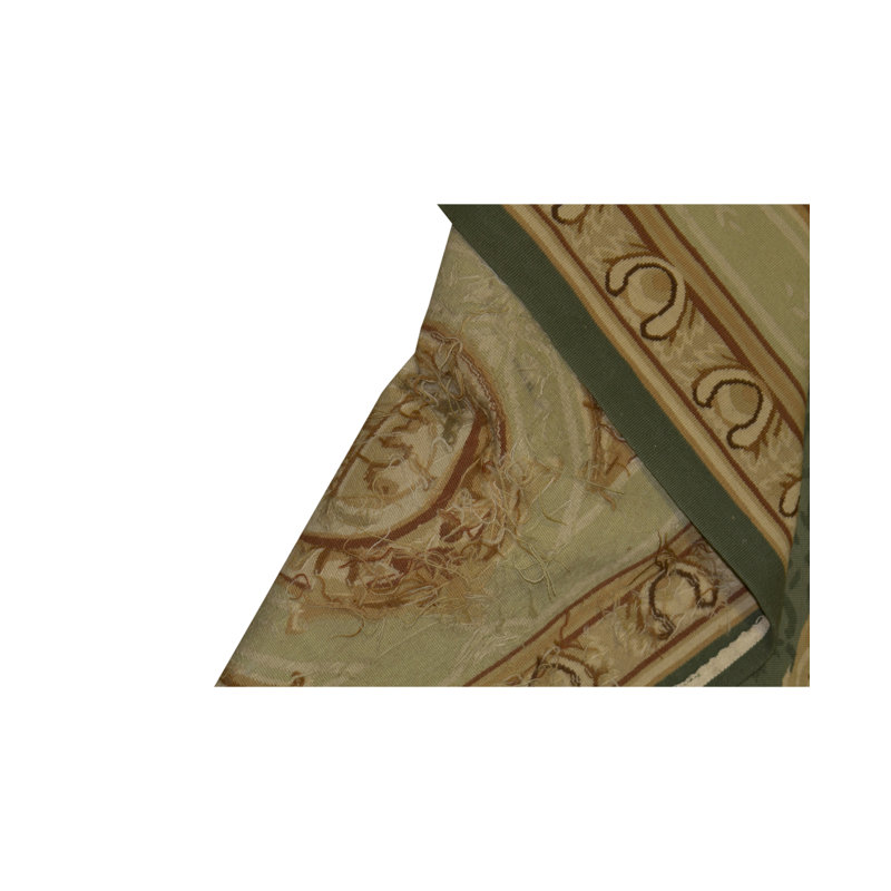 Aubusson Wool Oriental Area Rug