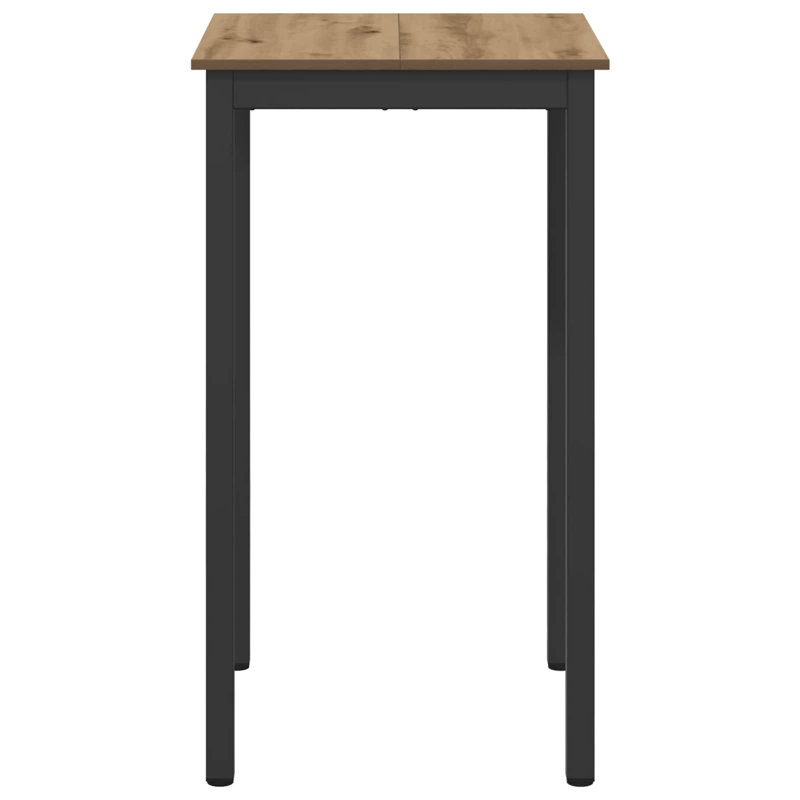 Standing Bar Table Engineered Wood, Light Brown, 105cmH x 60cmL x 60cmW