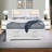 Solid Wood Queen White Eight Drawers Bed-28903566-121416682