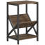 40cm W Engineered Wood Bedside Table