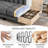 Modern Velvet 3 Seater Sofa with Convertible Ottoman-933065667