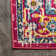 Brooklyn Geometric Medallion Red/Pink Rug
