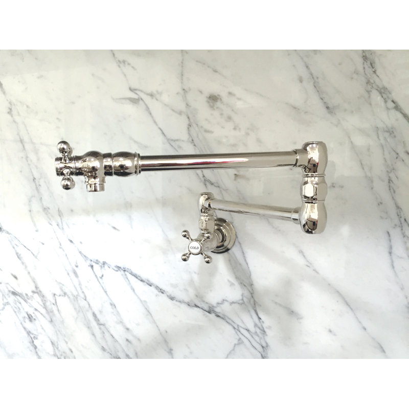 Chesterfield Pot Filler, Polished Chrome