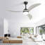 Ventilateur de plafond à DEL 52 pales pour l'extérieur avec hélice et télécommande 52 po Emjay-1418023510