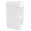 Meuble-lavabo avec lavabo, meuble-lavabo avec tablette réversible à deux niveaux