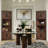 Tall Corner Storage Cabinet with Barn Door and Adjustable Shelves-171405532