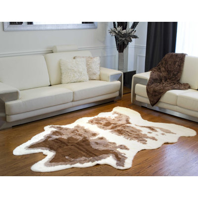 Tapis brun / blanc Middletown