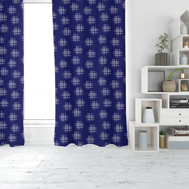 Paire de rideaux obscurcissant Vieux Polyester, L 20 po x L 82 po