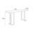 Chinese-style simple brown console table-173955805